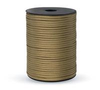 100M 550 Standard 9-Core Paracord Rope 4mm Outdoor Parachute Cord Survival Umbrella Tent Lanyard Strap Clothesline(9C Khaki,100M)