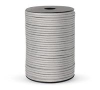 100M 550 Standard 9-Core Paracord Rope 4mm Outdoor Parachute Cord Survival Umbrella Tent Lanyard Strap Clothesline(9C Grey,50M)