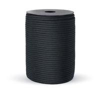 100M 550 Standard 9-Core Paracord Rope 4mm Outdoor Parachute Cord Survival Umbrella Tent Lanyard Strap Clothesline(9C Black,100M)