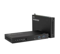 100m Cat.6A 2 Host USB 3.2 Gen 1 & HDMI 4K60 HDBaseT Extender