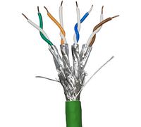 100m CAT8.1 S/FTP LSZH Cable Low Smoke Shielded Pure Copper 22 AWG Data