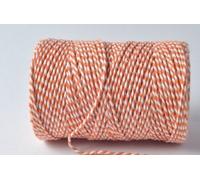 100m - Everlasto Original 'Beautiful Bakers Twine' (2mm approx) (Tangerine)
