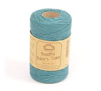 100m - Everlasto 'Solid' Beautiful Baker's Cotton Craft Twine (2mm approx) (ETON BLUE)