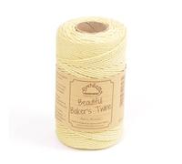 100m - Everlasto 'Solid' Beautiful Baker's Cotton Craft Twine (2mm approx) (LEMON)