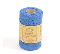 100m - Everlasto 'Solid' Beautiful Baker's Cotton Craft Twine (2mm approx) (OXFORD BLUE)