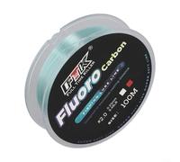 100m Fluorocarbon Fishing Line for Anglers Prioritizing Refractive Transparency, Density Matching, and Consistent Field Performance (2.0-0.23mm-9.48LB Green)