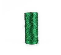 100M Metallic Twine String,1.5MM Green String Twine,Tinsel Thread Cord,Non-Elastic Metallic String For Hanging Craft&Card