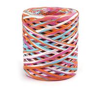 100m Natural Raffia Straw Yarn Hand-Knitted Crocheting Rafia Straw Paper Yarn for DIY Handmade Summer Straw Sunhat Beach Bag(X)