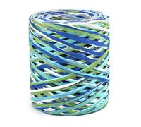 100m Natural Raffia Straw Yarn Hand-Knitted Crocheting Rafia Straw Paper Yarn for DIY Handmade Summer Straw Sunhat Beach Bag(P)
