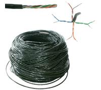 100m Outdoor External CAT5 Ethernet Network Cable Reel/Drum - LAN UTP RJ45 CCA