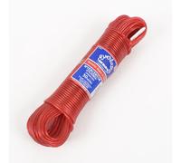 100M - Quality Everlasto 'Wyercentor' Steel Core Coloured Clothes/Washing Line 3.5mm Thick (RED)