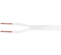 100m Reel AV-Pro White 64 Strand Loud Audio/Speaker Cable, 2 x 1.0mm²