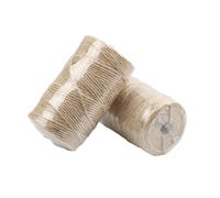 100M/Roll Colorful Jute Twine Natural Rope Cord String Burlap Ribbon Craft Gift Wrapping Wedding Party Decor(Nature color)