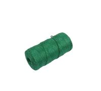 100M/Roll Colorful Jute Twine Natural Rope Cord String Burlap Ribbon Craft Gift Wrapping Wedding Party Decor(Deep green)