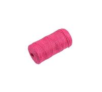 100M/Roll Colorful Jute Twine Natural Rope Cord String Burlap Ribbon Craft Gift Wrapping Wedding Party Decor(Rose)