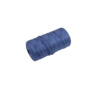 100M/Roll Colorful Jute Twine Natural Rope Cord String Burlap Ribbon Craft Gift Wrapping Wedding Party Decor(Blue)
