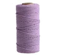 100m/Roll Cord Cotton Twine Thread String DIY Wall Hanging Basket Crafts Wedding Party Decor Gift Wrapping Rope(7)