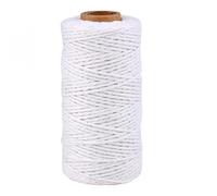 100m/Roll Cord Cotton Twine Thread String DIY Wall Hanging Basket Crafts Wedding Party Decor Gift Wrapping Rope(2)