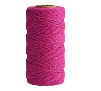 100m/Roll Cord Cotton Twine Thread String DIY Wall Hanging Basket Crafts Wedding Party Decor Gift Wrapping Rope(4)