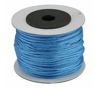 100M/Spool Cotton Cord 0.8mm 1mm 1.5mm 2mm Nylon Cord Thread Chinese Knot String DIY Beading Braided Bracelet Jewelry Making-Light blue-1.5mm About 45m