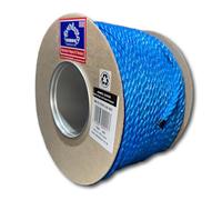 100M TRADE REELS EVERLASTO BLUE POLYPROPYLENE POLY ROPE 6MM 8MM 10MM 12MM 14MM 16MM 24MM (6MM)