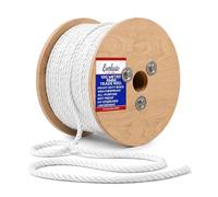 100M TRADE REELS EVERLASTO WHITE POLYPROPYLENE POLY ROPE 6MM 8MM 10MM 12MM 14MM 16MM 24MM (6MM)