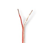 100m Transparent 1.5mm OFC 100% Copper Speaker Cable Wire Car Audio & Home HiFi