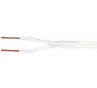 100m White Loudspeaker Cable Home HiFi Car Stereo Speaker Wire 1.8 x 3.6mm