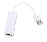 100Mbps USB to RJ45 Network Adapter, Stable High Speed Connection with Wins 98SE Me 2000 XP Vista 7 8 10, Ideal for Linux Systems