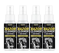 100ml (3.38 Fl Oz) Razor Cleaning Fluid Compatible With Philips S3000 5000 7000 8000 9000 Series，Cleans Your Shaver, Removes Residual Hair & Skin Particles(4 pcs)