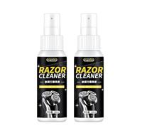 100ml (3.38 Fl Oz) Razor Cleaning Fluid Compatible With Philips S3000 5000 7000 8000 9000 Series，Cleans Your Shaver, Removes Residual Hair & Skin Particles(2 pcs)