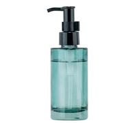 100ml/3.3oz Blue Glass Soap Dispenser, Refillable Liquid Hand Soap Dispenser for Kitchen Bathroom Countertop, Lotion Dish Soap Essential Oil Empty Lotion Pump Bottle
