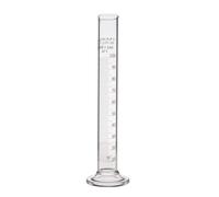 100ml Academy Measuring Cylinder | Borosilicate Glass 3.3 | White Graduation Markings | Class B Cylinders | 10ml to 1000ml | Accurate to 1ml | Size 100ml