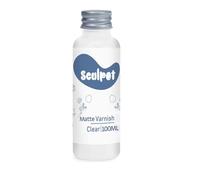 100ml Air Dry Clay Glaze Varnish & Sealant, Prevents Crazing Yellowing, Scratch Resistant Wear, Waterproof, Matte Finish