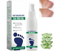 100ML Athletes Foot Spray,Foot Fungus SPR/ay,Antifungal Fo/ot SPR/ay,Athletes Foo/t Treatment Spray,Fungal Nail Treatment,Clear Fo/ot Saniti/zers S/Pray with Tea Tree Oil,F/oot Fungal Treatment