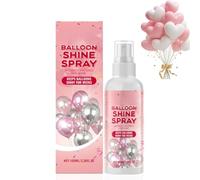 100ML Balloon Shine Spray with Fine Mist Nozzle,High-Gloss Waterproof Balloon Glitter Spray,Balloon Shine Spray with Fine Mist Nozzle,Instantly Brilliant Sparkling Shine for Party Wedding Decor(Pink)