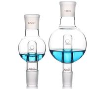 100ml Borosilicate Glass Rotary Evaporators Glass Anti-Splash Adapter (100ml,29/32,24/29)