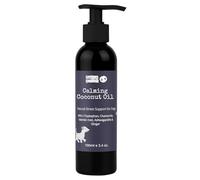 100ML Calming Coconut Oil for Dogs & Cats Anxiety Relief Supplement with Chamomile, Valerian & Ashwagandha - Natural Stress Soothing Formula - Fast-Acting & Long-Term Calmer