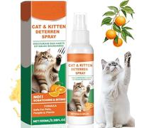 100ML Cat Deterr/ent Spray,Nat/ural Cat Repellent Spray,Anti-Scratch Cat Repellent Spray,Natu/ral Cat Training Spray,Natur/al Anti Scratch Cat Spray for Scratching,Spray for Cats Kitten Training Aid