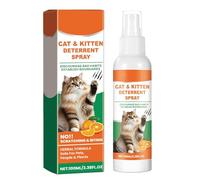 100ml Cat Scratch Deterrent Spray for Furniture - Anti-Chew Bitter Spray for Cats to Stop Scratching & Biting, Safe Pet Training Aid, Protects Furniture, Carpets, Wires