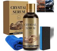 100ml Cristal Serum - Advanced Ceramic Coating for Cars | Quick Effect Car Coating Spray for Shine & Protection, Nano Coat Restore for Paint, Glass & Wheel (1PCS)