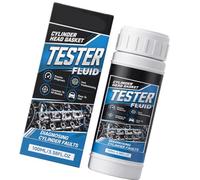 100ml Cylinder Head Gasket Tester Liquid Exhaust Leak Detector | 100ml Coolant Detector Fluid for Water Cooled Engine Cooling Systems, Cylinder Head Leak Checks