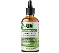 100ML Dropper | DD Patchouli Essential Oil | 100% Pure Natural | Perfect for Aromatherapy, Diffusers, Humidifier, Bath | Great for Self Care, Massage, Skin, Relaxation, Candle Making
