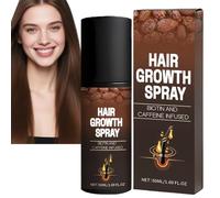 100ml Hair Helper Spray,Ginger Hair Growth Oil Spray with Biotin&Castor Oil,Fast&Effective H/air Regrowth Sp/ray for Women,Prevents Loss&Moisturizes Scalp,Natural Root Spr/ay for Long-Lasting Care