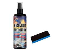 100ml Headlamp Restoration Liquid Is Suitable For The Care Of Plastic After Aging And It Is A Spray For Removing Oxidation And Repairing Headlamps Kgj287 (Black, 15cm)