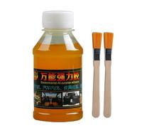 100ml Headliner Repair Glue, Upholstery Fabric Strong Fabric Adhesive Glue Liquid Glue, Car Inside Roof Cloth Repair Glue with 2 Brushes, for Various Fabrics, Leather, Sponge, Wallpaper, Canvas