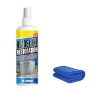 100ml Headstone Restoration & Cleaning Spray,Marble Cleaner & Headstone Cleaner for Graves,Granite Gravestone Cleaners,Effective Limestone & Stone Cleaner for Graves Cemetery Tombstones