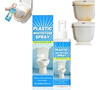 100ML Heavy Duty Toilet Stain Remover & Plastic Cleaner,Fast Acting Paint & Yellowing Remover for Stubborn Stains,Restores Whiteness to Toilet Seats,Air Conditioners & Household Appliances