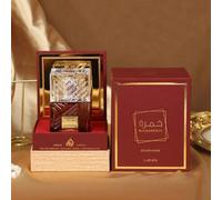(100ml Khamrah Qahwa) Lattafa Khamrah Perfume Eau de Parfum Spray Original Arabian Perfume Aromatic Spicy Fragrance For Women For Men For Evening Wear