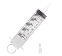 100ml Large Syringe Plastic, Pet Feeding Syringe Sterile Package for Scientific Labs, Measurement, Dispensing, Watering, Refilling